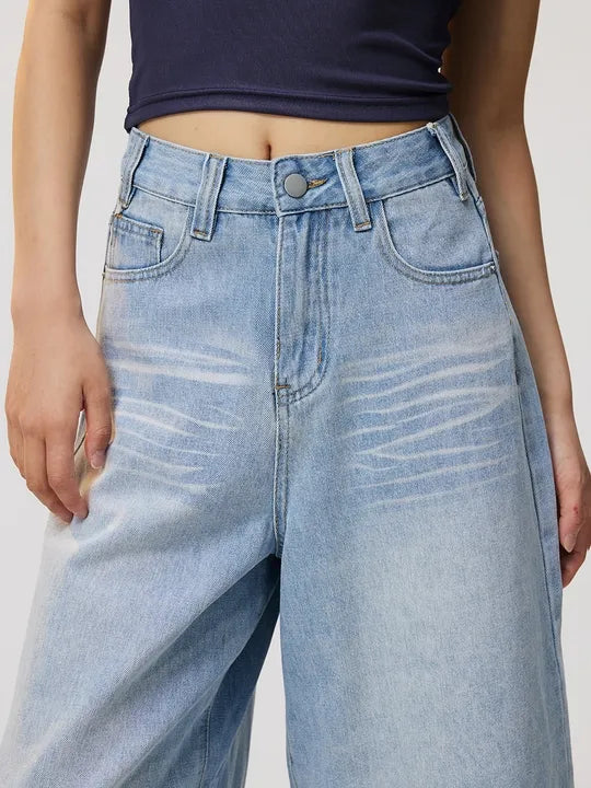 Denim Bermuda Shorts